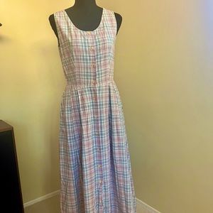 J. Crew Gorgeous Plaid Sundress